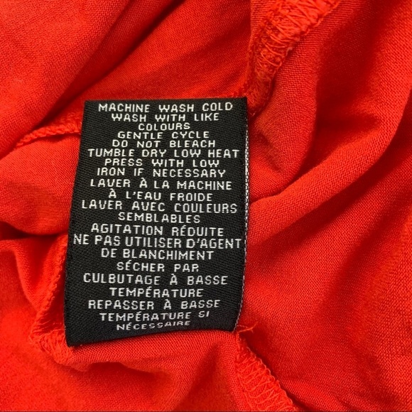 KENNETH COLE RED TOPS WOMEN SIZE S - Picture 10 of 10